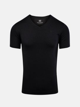 VAN HARVEY V-neck T-shirt zwart