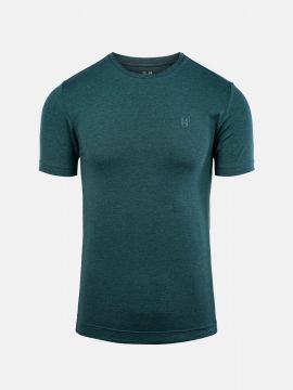 VAN HARVEY Crew neck T-shirt groen