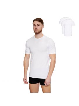 Rogers Ronde Hals T-Shirt Wit 2-pack (-50%)