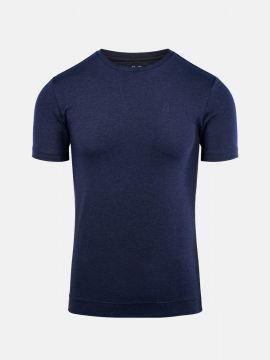 VAN HARVEY Crew neck T-shirt navy