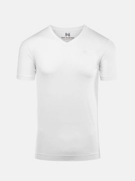 VAN HARVEY V-neck T-shirt wit